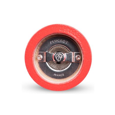 Manual pepper mill Peugeot PARIS poppy red finish Manual pepper mill Peugeot PARIS poppy red finish