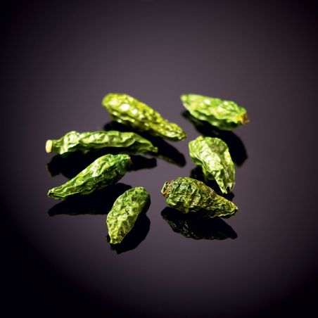 Whole green pili-pili chilli Whole green pili-pili chilli