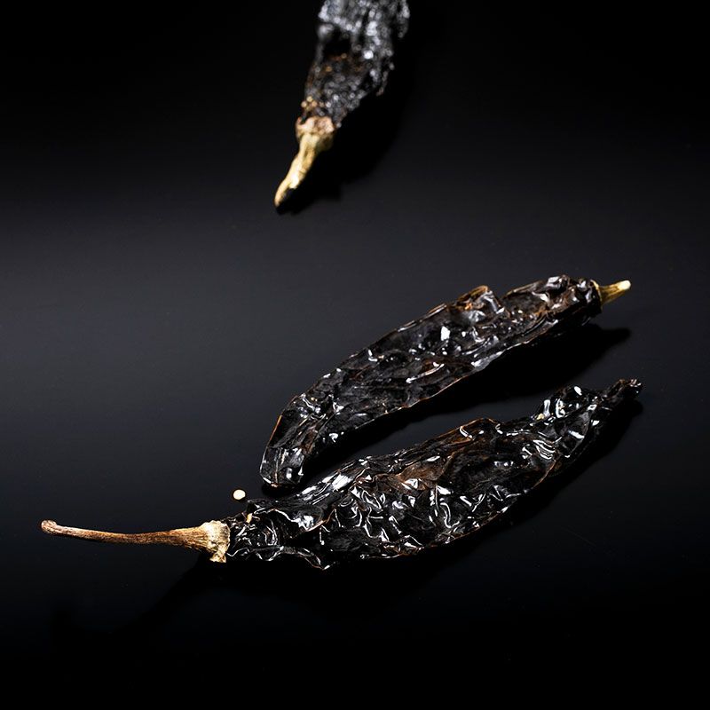 Dried Pasilla negro chili pepper
