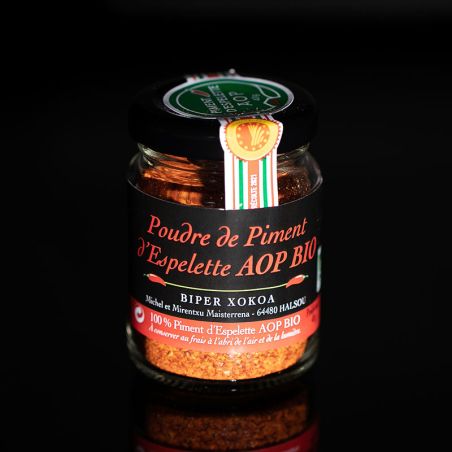 Organic Espelette Chilli pepper PDO