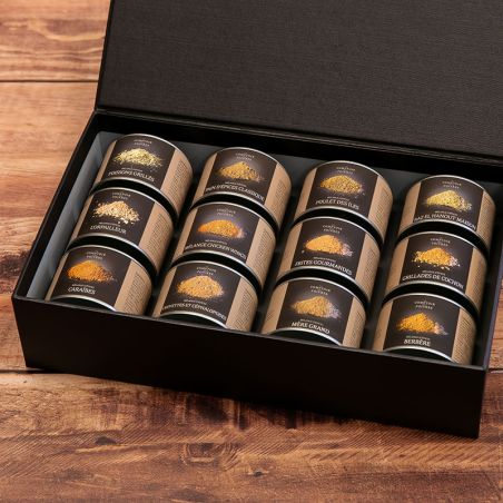 Spices mix Gourmet gift box of 12 boxes Spices mix Gourmet gift box of 12 boxes