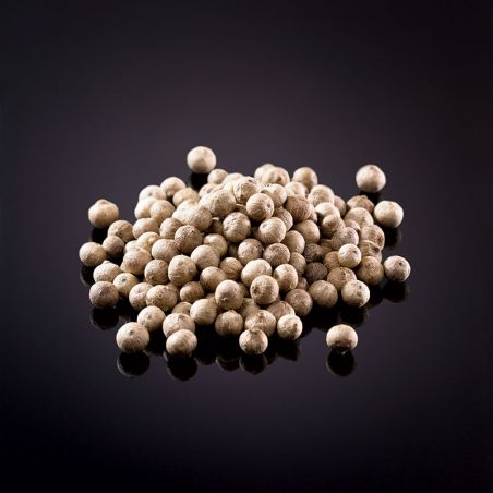 White peppercorns from Phu Quoc
