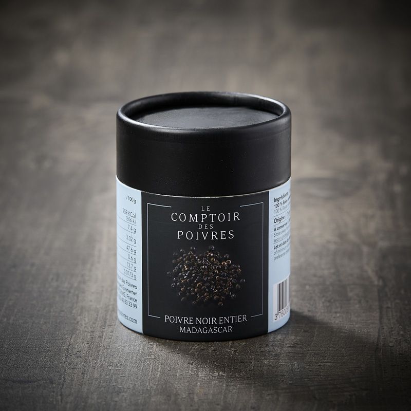 Black peppercorns from Madagascar