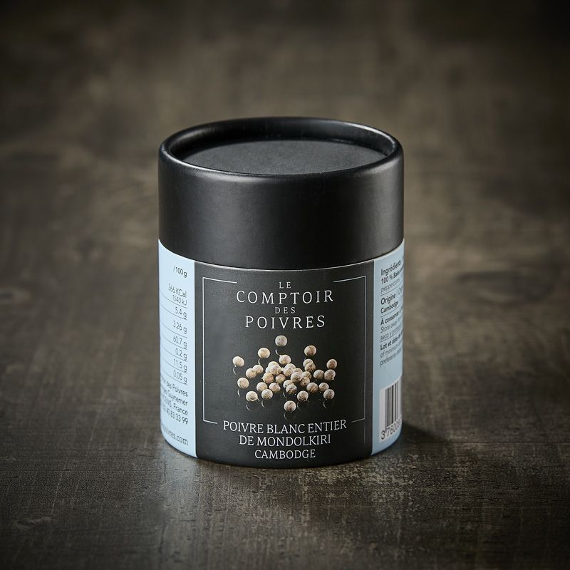 Poivre blanc entier de Mondolkiri