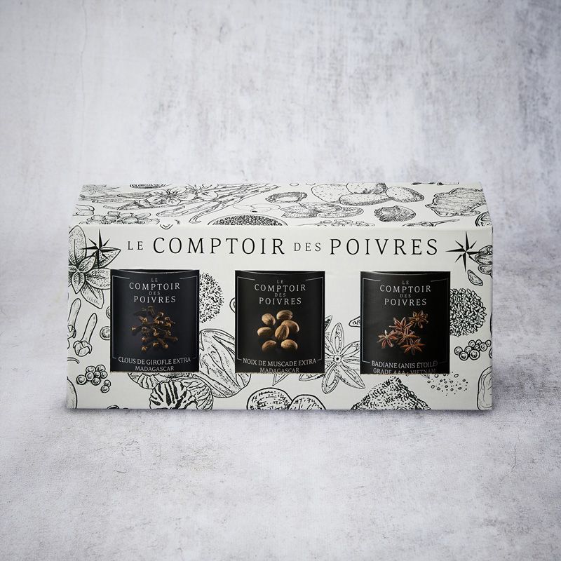 Coffret 3 épices d'exception