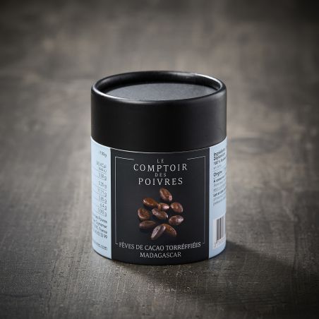 Fèves de cacao torréfiées