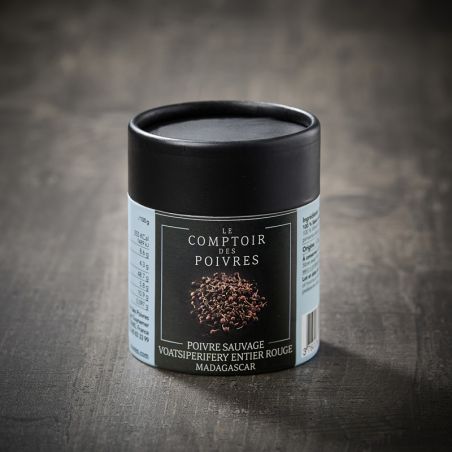 Wild red Voatsiperifery peppercorns from Madagascar