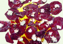 Carpaccio de betterave