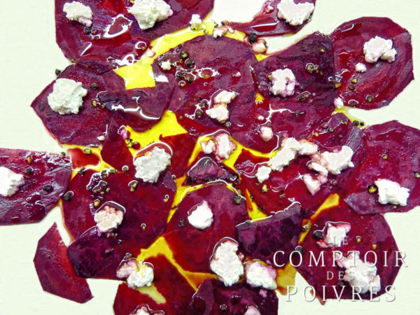 Carpaccio de betterave