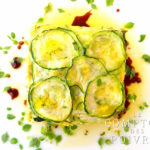 Flan de poisson et courgette