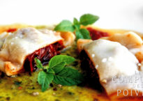 Gros raviolis tomate-tomate…