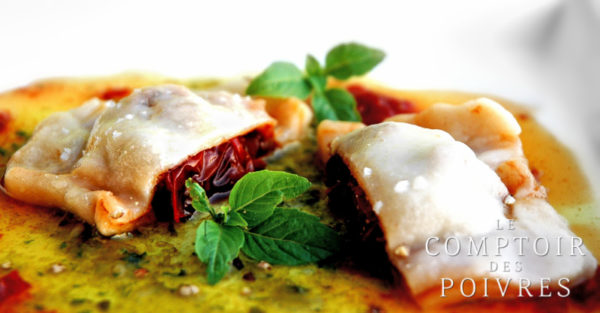 Gros raviolis tomate-tomate…