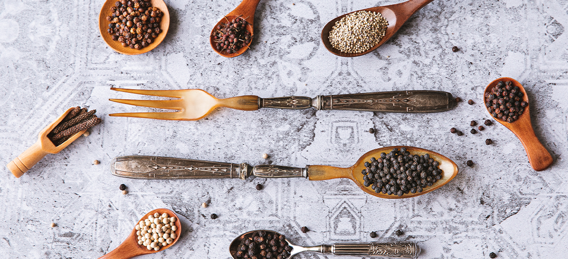 All peppercorns